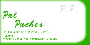 pal puches business card